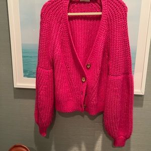 Ulla Johnson baby Alpaca cropped cardigan - worn once